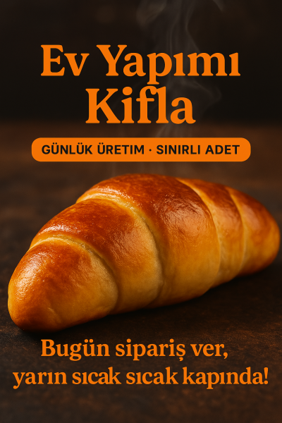 Ev Yapımı Kifla - (Günlük Üretim)